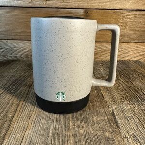 Starbucks Cream and Black Speckled Mug